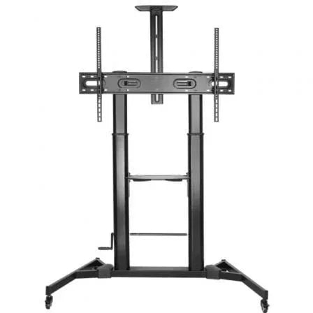 Soporte de Suelo Inclinable con Ruedas y Manivela Aisens FT100TE-171 para TV 60-100"/ hasta 100kg - PixelPlaza