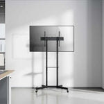 Soporte de Suelo Inclinable con Ruedas Aisens FT70TE-333 para TV 37"-70"/ hasta 45kg - PixelPlaza