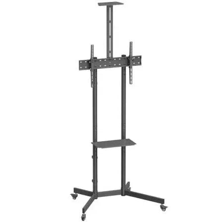 Soporte de Suelo Inclinable con Ruedas/ Soporte de Cámara Aisens FT70TE-335 para TV 37"-70"/ hasta 45kg - PixelPlaza