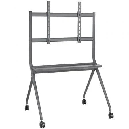Soporte de Suelo con Ruedas Aisens FT86FE-143 para TV o Pantalla Interactiva 50"-86"/ hasta 120kg - PixelPlaza