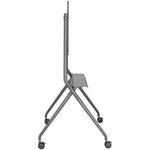 Soporte de Suelo con Ruedas Aisens FT86FE-143 para TV o Pantalla Interactiva 50"-86"/ hasta 120kg - PixelPlaza