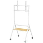 Soporte de Suelo con Ruedas Aisens FT86FE-331 para TV de 37-86"/ hasta 50kg - PixelPlaza