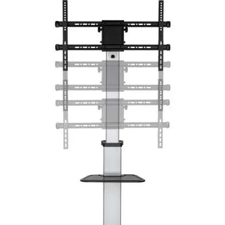 Soporte de Suelo Inclinable con Ruedas Aisens FT86TRE-197 para TV 37-86"/ hasta 50kg - PixelPlaza