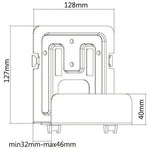 Soporte Universal Aisens MPC02-155 para Router, MiniPC/ hasta 2kg - PixelPlaza
