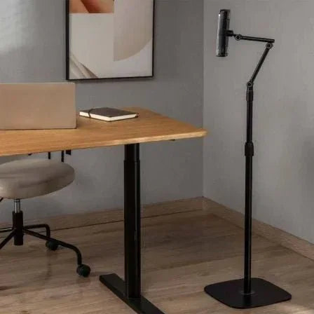 Soporte de Suelo Giratorio/ Inclinable/ Nivelable/ Rotable Aisens MSF3P-301 para Tablet 4.7-12.9" - PixelPlaza