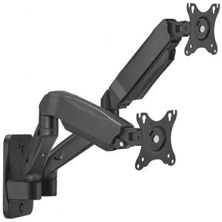 Soporte de Pared para 2 Monitores o TV Aisens WT32TSR-225/ Giratorio/ Inclinable/ hasta 9kg - PixelPlaza
