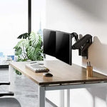 Soporte de Pared para 2 Monitores o TV Aisens WT32TSR-225/ Giratorio/ Inclinable/ hasta 9kg - PixelPlaza