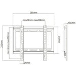 Soporte de Pared Aisens WT42F-157 para TV de 32-42"/ hasta 35kg - PixelPlaza