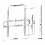 Soporte de Pared Fijo Aisens WT55F-013 para TV de 32-55"/ hasta 40kg - PixelPlaza