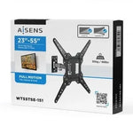 Soporte de Pared Extensible/ Giratorio/ Inclinable/ Aisens WT55TSE-151 para TV de 23-55"/ hasta 30kg - PixelPlaza