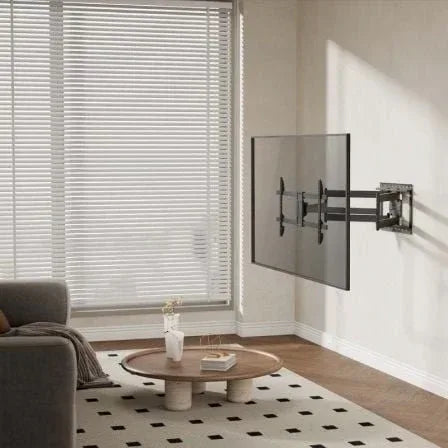 Soporte de Pared Giratorio/ Inclinable/ Nivelable Aisens WT90TSLE-387 para Monitores y TV de 43-90"/ hasta 60kg - PixelPlaza