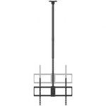 Soporte de Techo Inclinable/ Giratorio/ Nivelable/ Extensible Aisens CT100TSLE-393 para TV de 50-100"/ hasta 80kg - PixelPlaza