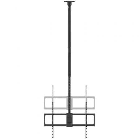 Soporte de Techo Inclinable/ Giratorio/ Nivelable/ Extensible Aisens CT100TSLE-393 para TV de 50-100"/ hasta 80kg - PixelPlaza