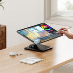 Soporte de Mesa para Monitor/POS Aisens DT27T-443/ Inclinable/ hasta 10kg