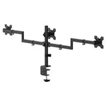 Soporte de Mesa para 3 Monitores Aisens DT27TSR-281/ Giratorio/ Inclinable/ hasta 10kg - PixelPlaza