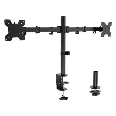 Soporte de Mesa para 2 Monitores Aisens DT32TSR-279/ Giratorio/ Inclinable/ hasta 10kg - PixelPlaza