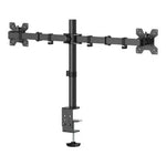 Soporte de Mesa para 2 Monitores Aisens DT32TSR-279/ Giratorio/ Inclinable/ hasta 10kg - PixelPlaza