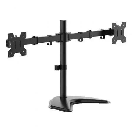 Soporte de Sobremesa para 2 Monitores Aisens DT32TSR-285/ Giratorio/ Inclinable/ hasta 10kg - PixelPlaza