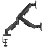 Soporte de Mesa con Contrapeso para 2 Monitores Aisens DT32TSR-357/ Giratorio/ Inclinable/ hasta 9kg - PixelPlaza