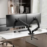 Soporte de Mesa con Contrapeso para 2 Monitores Aisens DT32TSR-357/ Giratorio/ Inclinable/ hasta 9kg - PixelPlaza