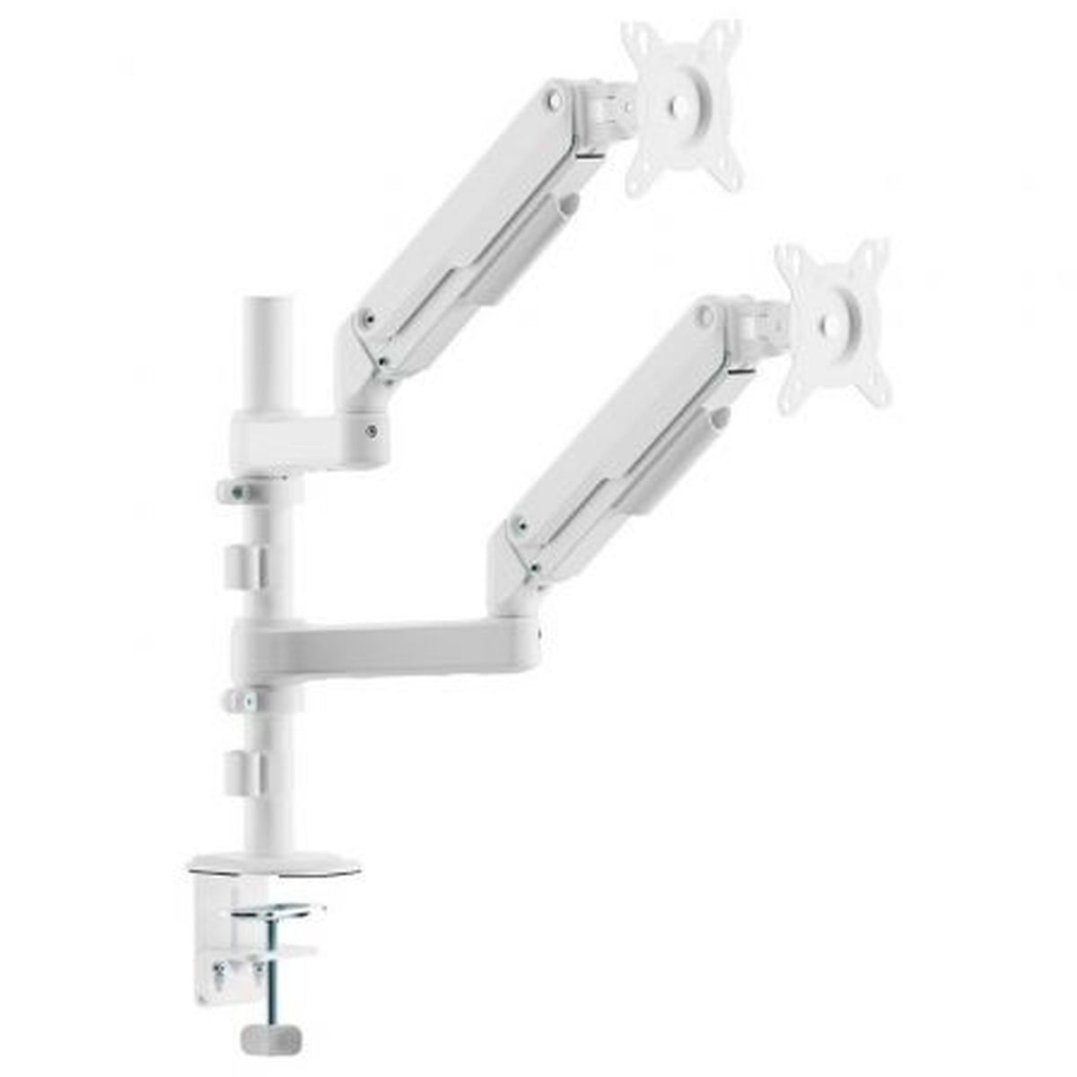 Soporte de Mesa con Contrapeso para 2 Monitores Aisens DT32TSR-441/ Giratorio/ Inclinable/ hasta 9kg