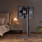 Soporte de Suelo Inclinable con Ruedas Aisens FT55TE-213 para TV de 32-55"/ hasta 35kg - PixelPlaza