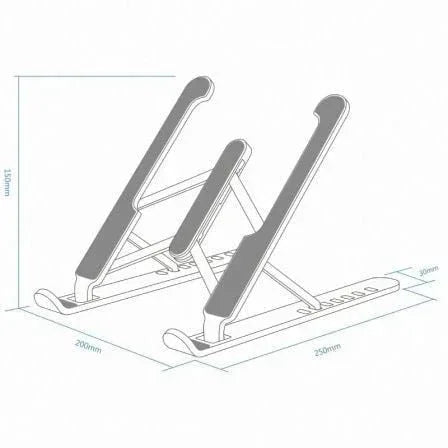 Soporte Aisens LPS1M-099 para Portátiles/ Tablets hasta 15" - PixelPlaza