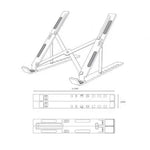 Soporte para Portátil/Tablet Aisens LPS2M-173 hasta 15" - PixelPlaza