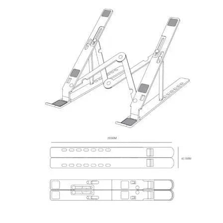 Soporte Aisens LPS3M-179 para Portátil/Tablet hasta 15" - PixelPlaza
