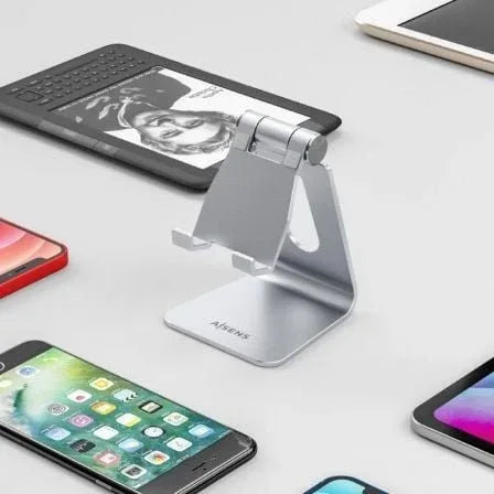 Soporte para Smartphone/Tablet Aisens MS1PM-081/ Plata - PixelPlaza