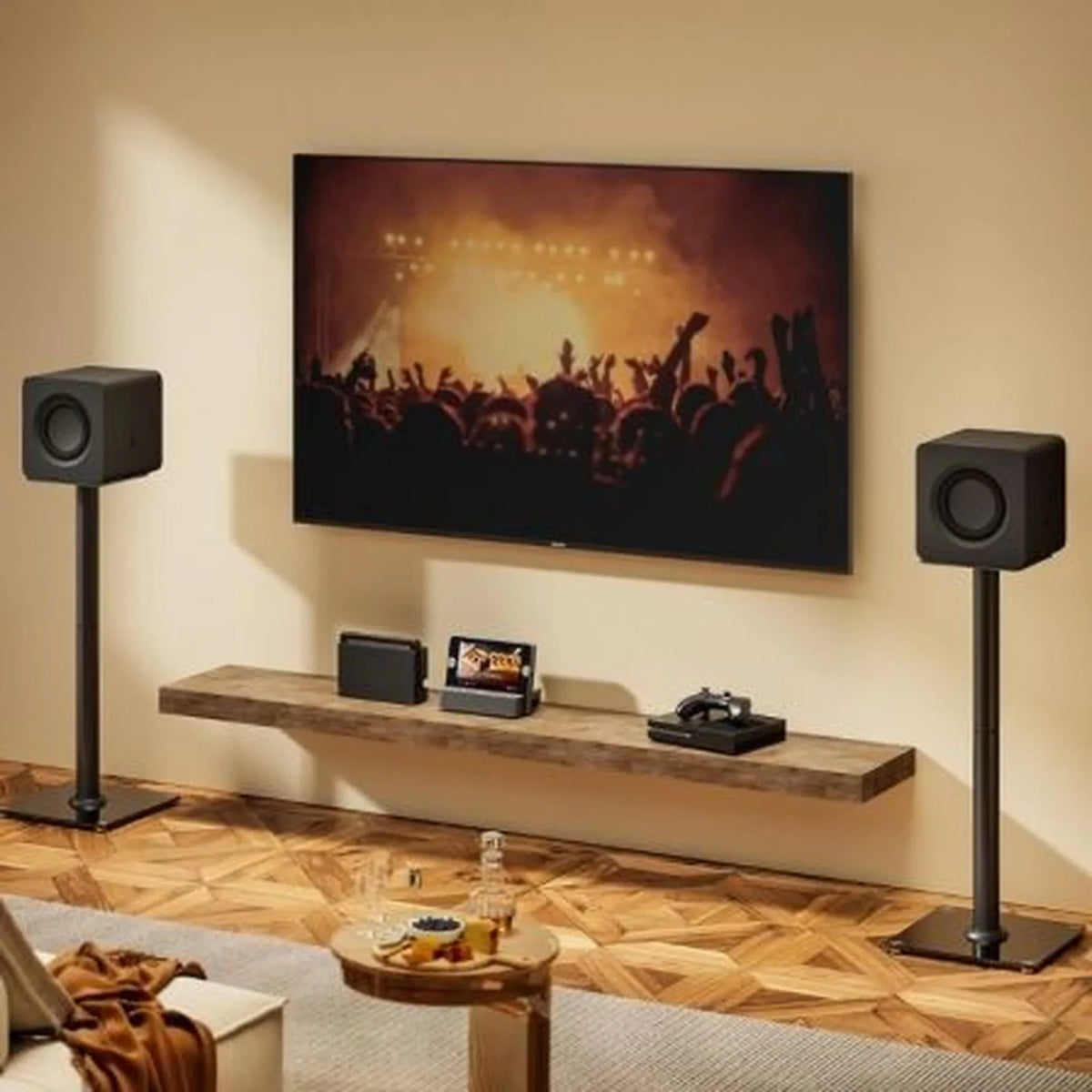 Soporte de Suelo Aisens SPK11U-433 para Altavoces/ hasta 25kg - PixelPlaza