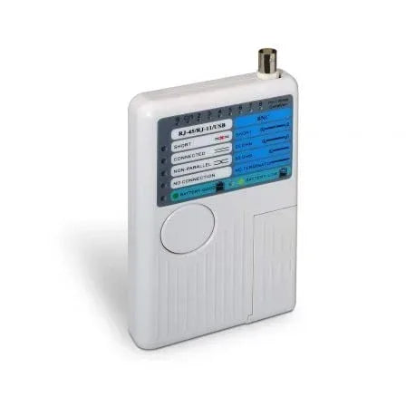 Tester Aisens A142-0313 para RJ11-RJ12-RJ45/ USB/ Coaxial - PixelPlaza
