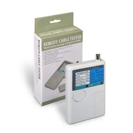 Tester Aisens A142-0313 para RJ11-RJ12-RJ45/ USB/ Coaxial - PixelPlaza
