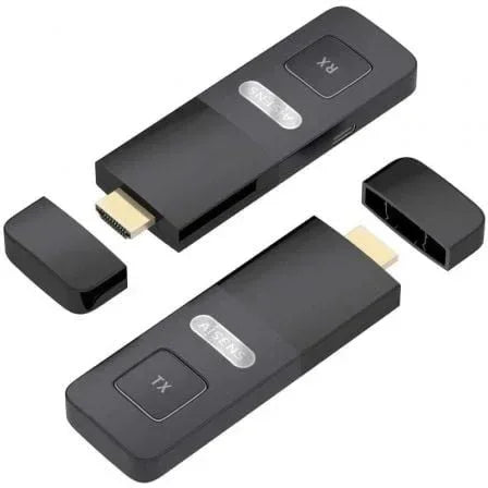Adaptador/Transmisor de vídeo inalámbrico HDMI Aisens ASWL-H2K30M001-BK - PixelPlaza