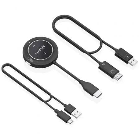 Adaptador/Transmisor de vídeo inalámbrico HDMI Aisens ASWL-H2K30M002-BK - PixelPlaza
