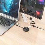 Adaptador/Transmisor de vídeo inalámbrico USB Tipo-C - HDMI Aisens ASWL-H2KC30M003-BK - PixelPlaza
