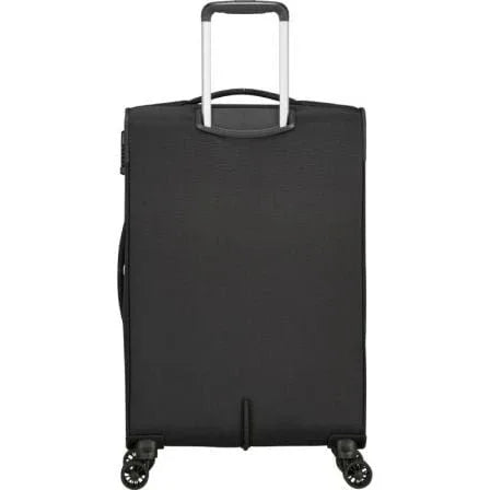 Maleta Mediana American Tourister Crosstrack Spinner Expansible 67cm/ 67.5x42x27.5cm/ 4 Ruedas/ Gris y Rojo - PixelPlaza