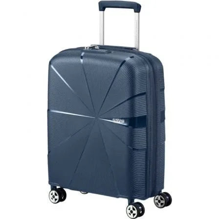 Maleta de Cabina American Tourister Starvibe Spinner 55cm/ 55x40x20cm/ 4 Ruedas/ Azul Marino - PixelPlaza