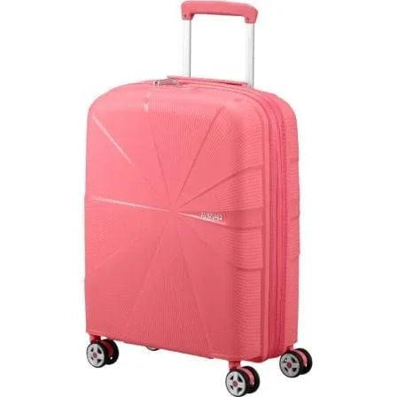 Maleta de Cabina American Tourister Starvibe Spinner 55cm/ 55x40x20cm/ 4 Ruedas/ Coral - PixelPlaza