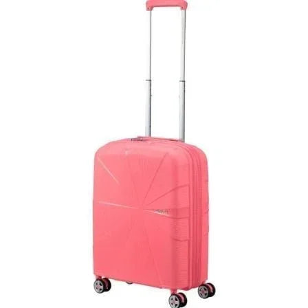 Maleta de Cabina American Tourister Starvibe Spinner 55cm/ 55x40x20cm/ 4 Ruedas/ Coral - PixelPlaza