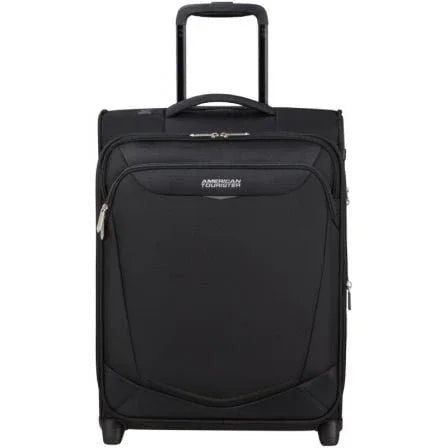 Maleta de Cabina American Tourister Upright SummerRide 55cm/ 55x40x20cm/ 2 Ruedas/ Negra - PixelPlaza