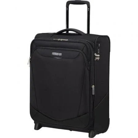 Maleta de Cabina American Tourister Upright SummerRide 55cm/ 55x40x20cm/ 2 Ruedas/ Negra - PixelPlaza