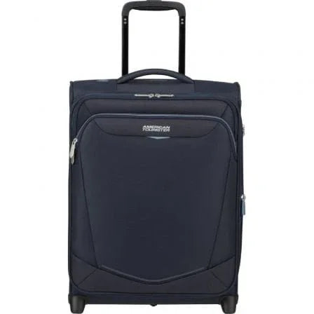 Maleta de Cabina American Tourister Upright SummerRide 55cm/ 55x40x20cm/ 2 Ruedas/ Azul Marino - PixelPlaza