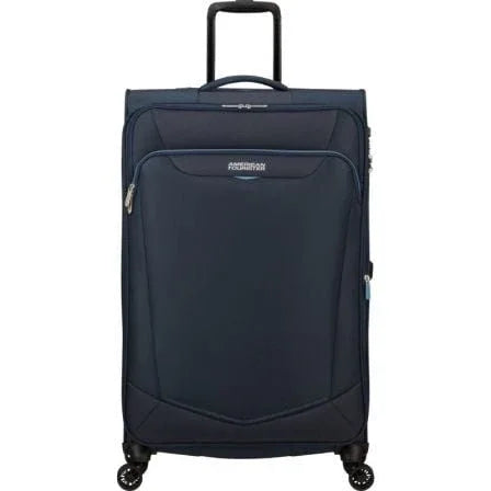 Maleta Grande American Tourister SummerRide Spinner 80cm/ 80x48x30cm/ 4 Ruedas/ Azul Marino - PixelPlaza