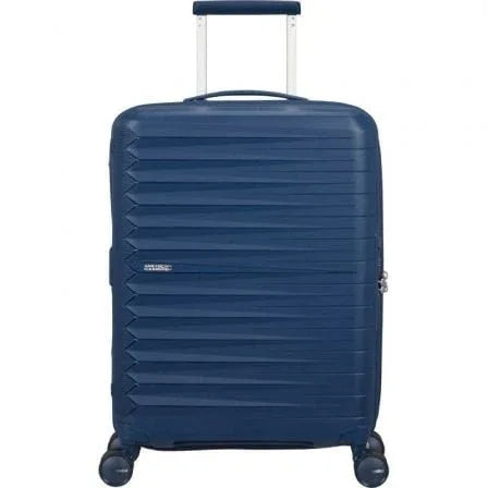 Maleta de Cabina American Tourister FastForward Spinner Expansible 55cm/ 55x40x23cm/ 4 Ruedas/ Azul Marino - PixelPlaza