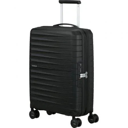 Maleta de Cabina American Tourister FastForward Spinner Expansible 55cm/ 55x40x23cm/ 4 Ruedas/ Negro - PixelPlaza