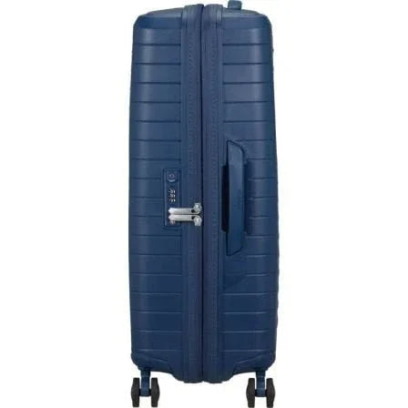 Maleta Mediana American Tourister FastForward Spinner Expansible 68cm/ 68x46x30cm/ 4 Ruedas/ Azul Marino - PixelPlaza