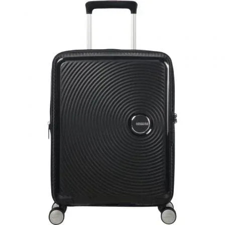 Maleta de Cabina American Tourister SoundBox Spinner 55cm/ 55x40x20cm/ 4 Ruedas/ Negra - PixelPlaza