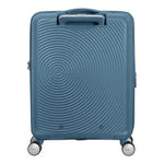 Maleta de Cabina American Tourister SoundBox Spinner 55cm/ 55x40x20cm/ 4 Ruedas/ Azul Piedra - PixelPlaza