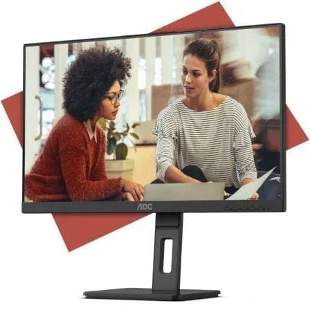 Monitor Profesional AOC 27E3QAF 27"/ Full HD/ Multimedia/ Regulable en altura/ Negro - PixelPlaza